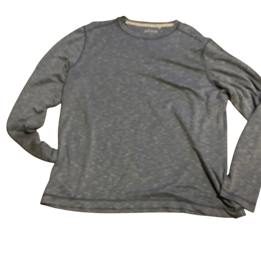 Orvis Gray Long Sleeve Tee Soft‎ Knit Crew